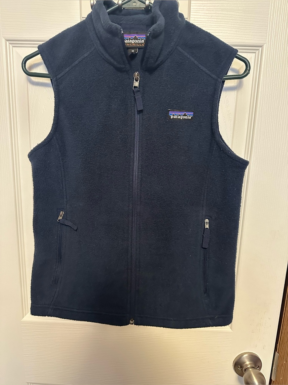 Patagonia Navy Blue Fleece Vest